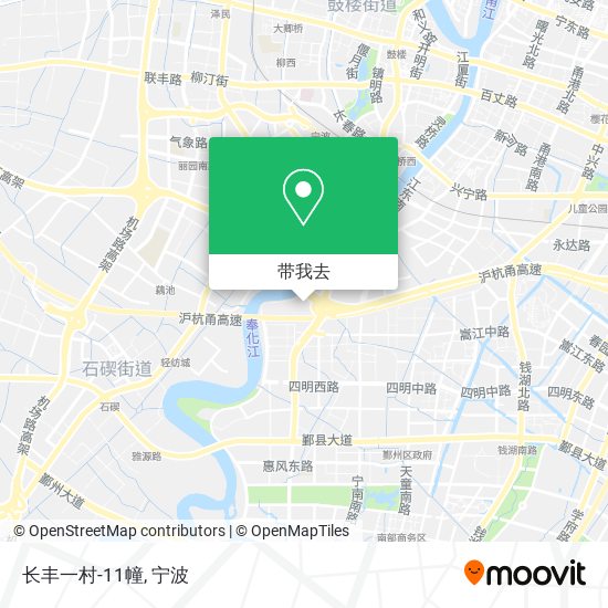 长丰一村-11幢地图
