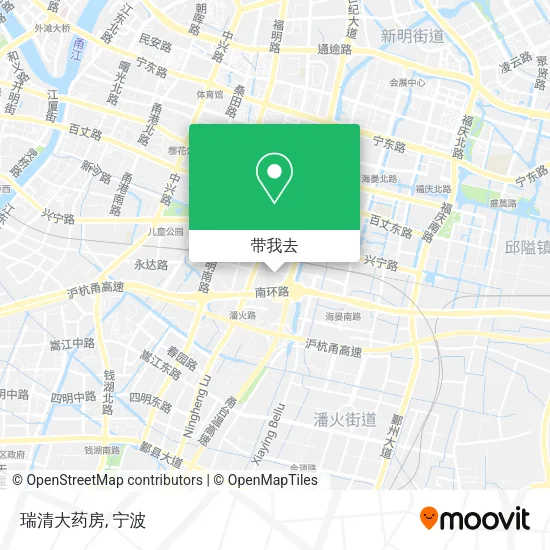 瑞清大药房地图