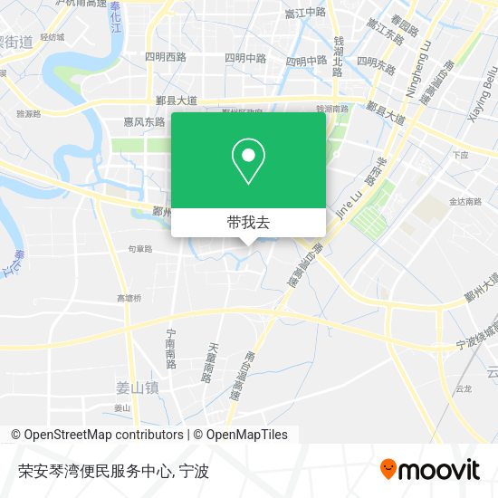 荣安琴湾便民服务中心地图