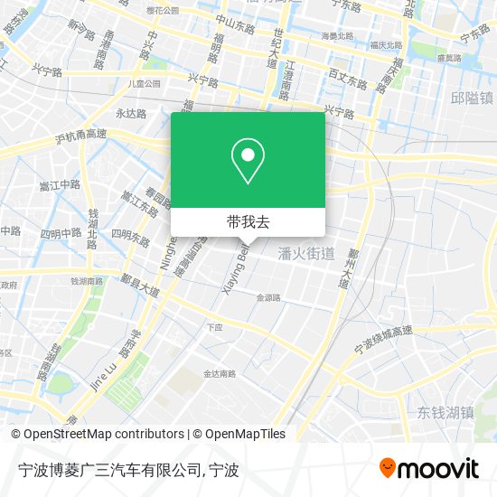 宁波博菱广三汽车有限公司地图