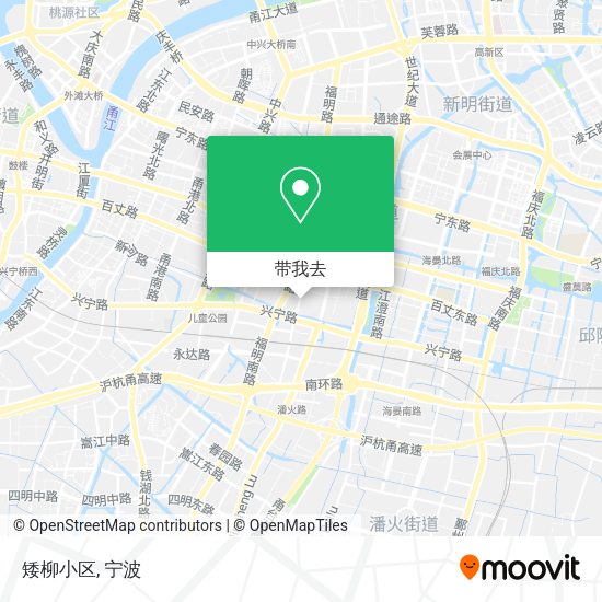 矮柳小区地图
