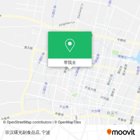 宗汉曙光副食品店地图