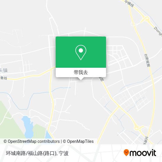 环城南路/福山路(路口)地图