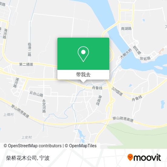 柴桥花木公司地图