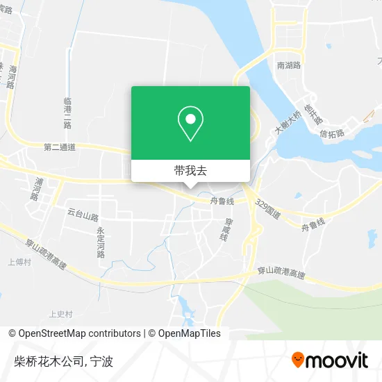 柴桥花木公司地图