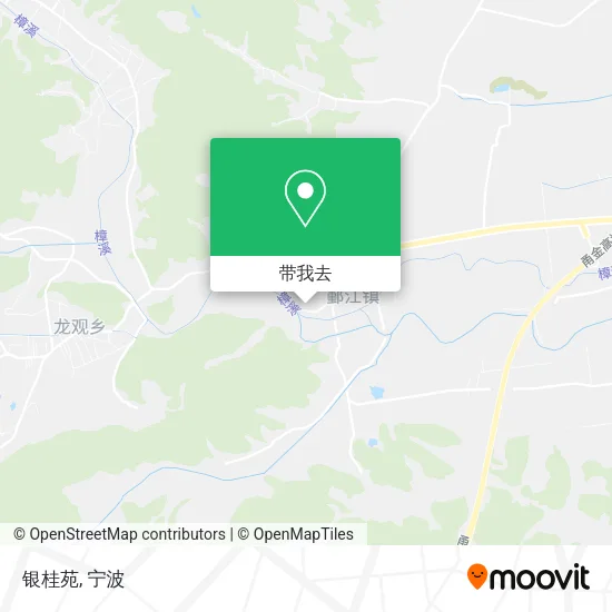 银桂苑地图