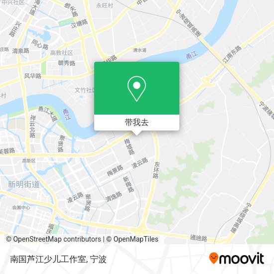 南国芦江少儿工作室地图