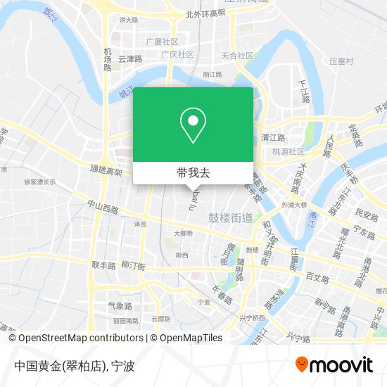 中国黄金(翠柏店)地图