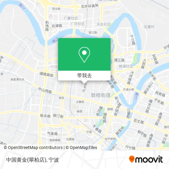 中国黄金(翠柏店)地图