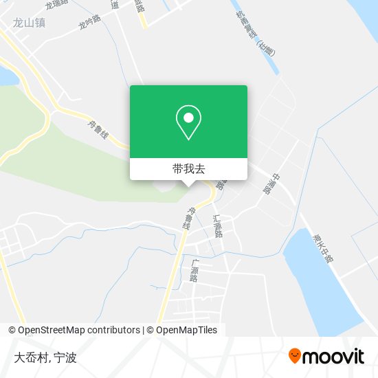 大岙村地图