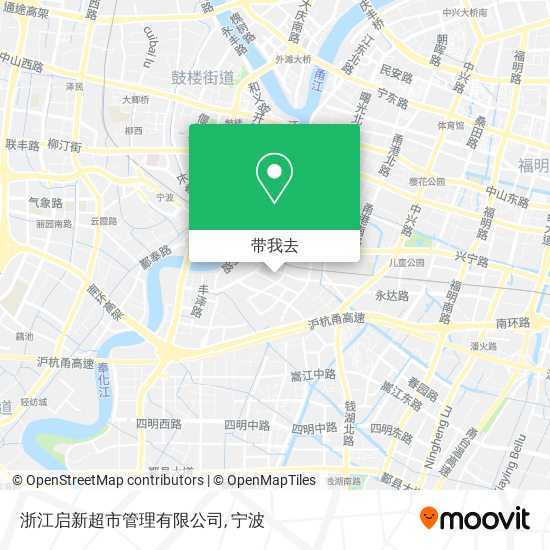 浙江启新超市管理有限公司地图