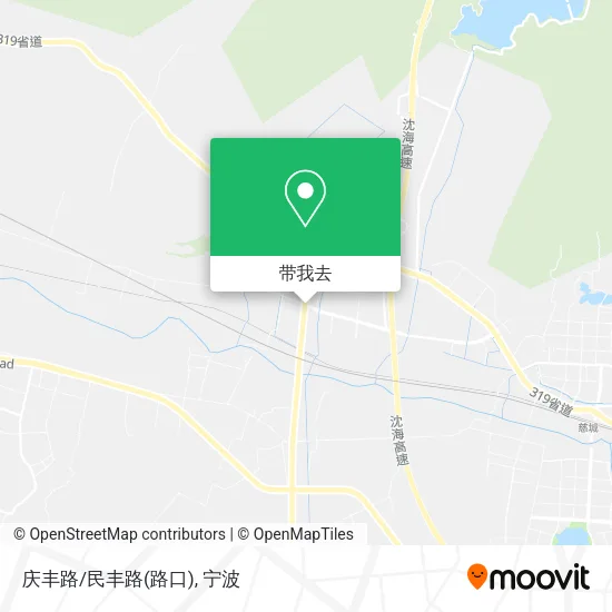 庆丰路/民丰路(路口)地图