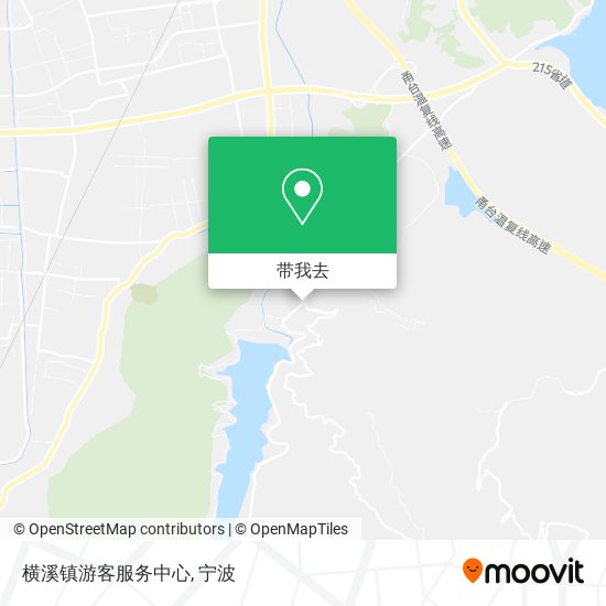 横溪镇游客服务中心地图