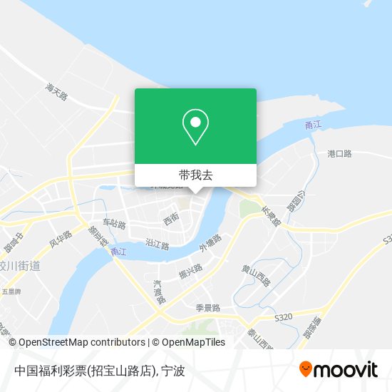 中国福利彩票(招宝山路店)地图