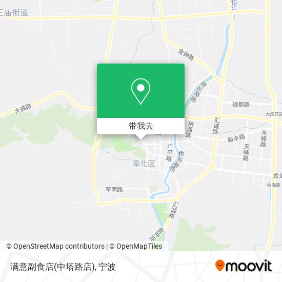 满意副食店(中塔路店)地图