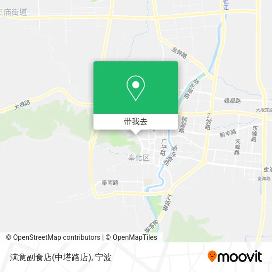 满意副食店(中塔路店)地图