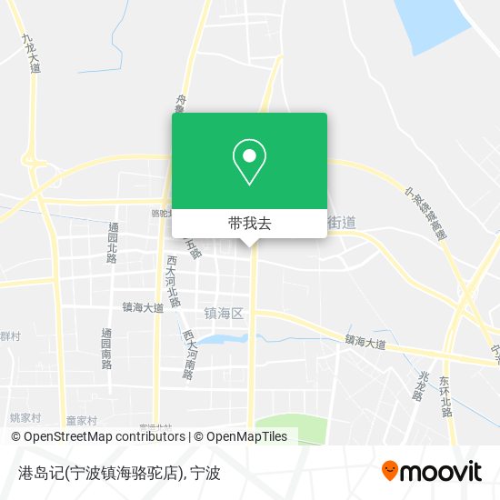 港岛记(宁波镇海骆驼店)地图