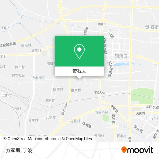 方家堰地图