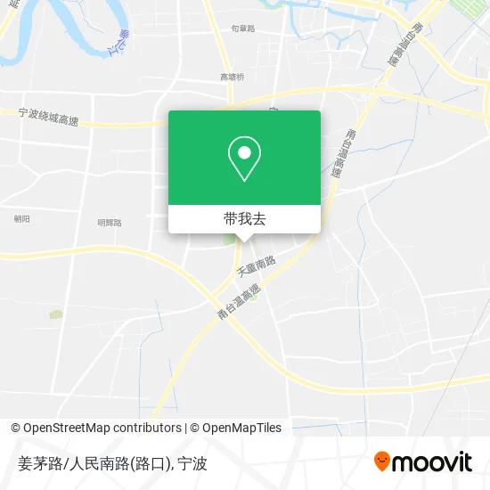 姜茅路/人民南路(路口)地图