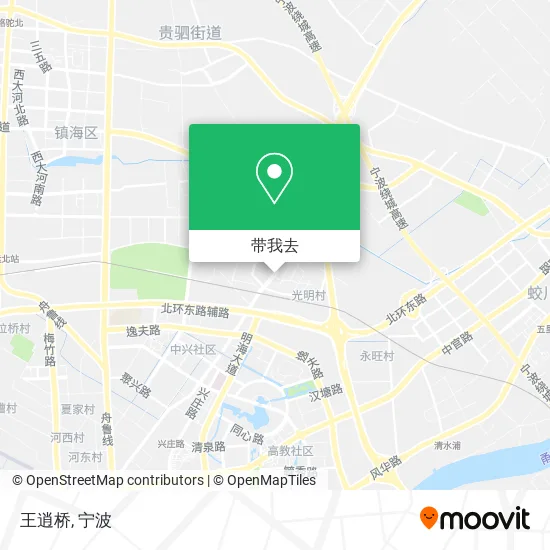 王逍桥地图