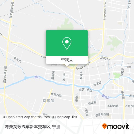 潍柴英致汽车新车交车区地图