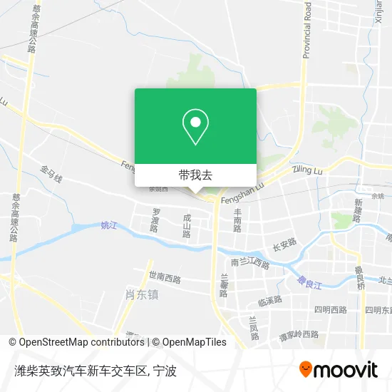 潍柴英致汽车新车交车区地图
