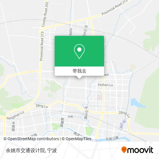 余姚市交通设计院地图