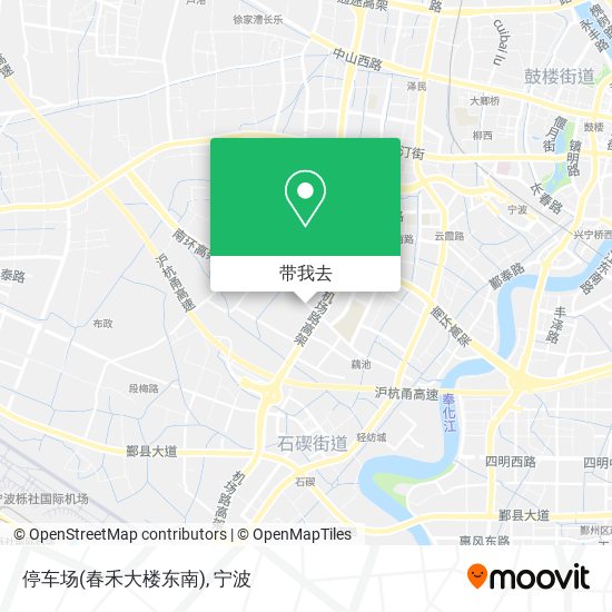 停车场(春禾大楼东南)地图