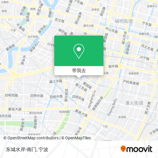 东城水岸-南门地图