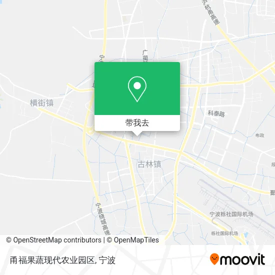 甬福果蔬现代农业园区地图