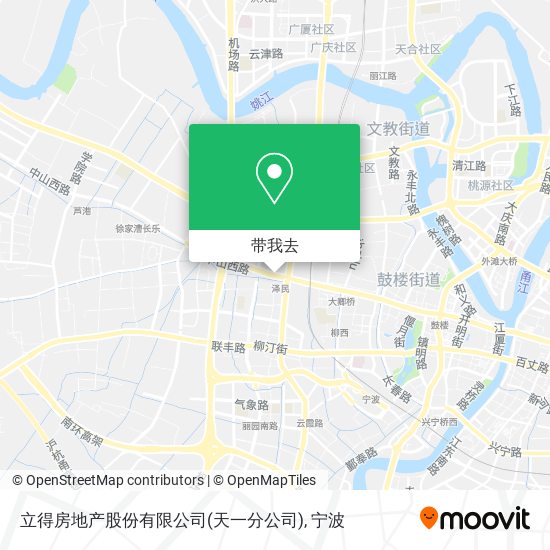 立得房地产股份有限公司(天一分公司)地图