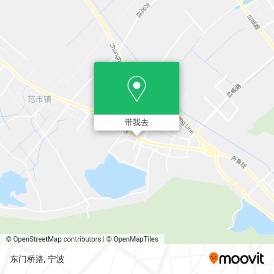 东门桥路地图