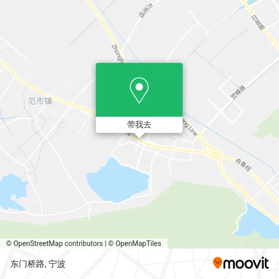 东门桥路地图