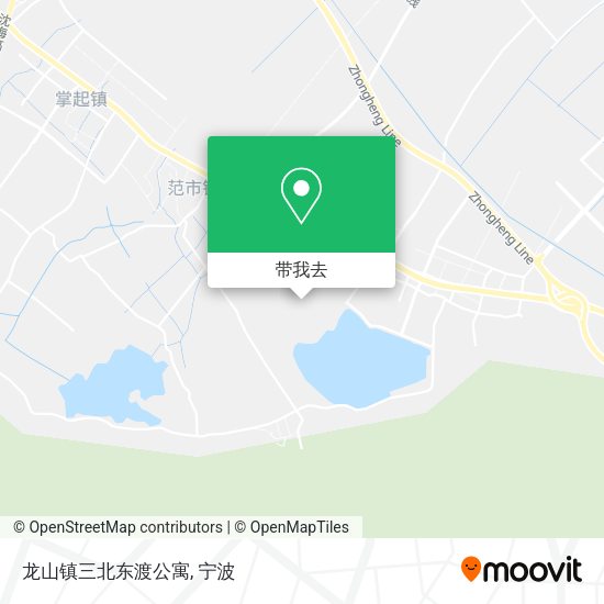 龙山镇三北东渡公寓地图