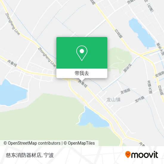 慈东消防器材店地图