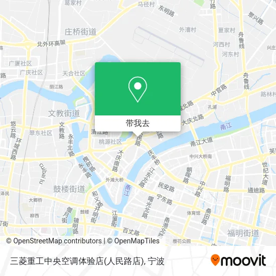 三菱重工中央空调体验店(人民路店)地图