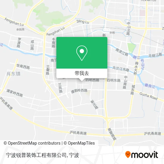宁波锐普装饰工程有限公司地图