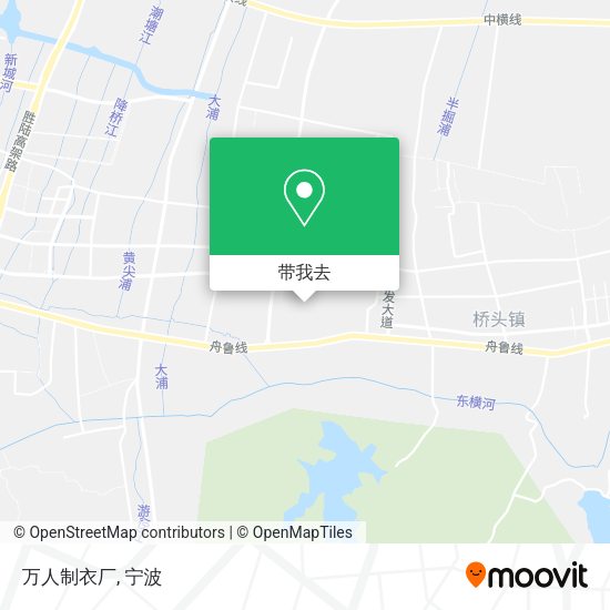 万人制衣厂地图