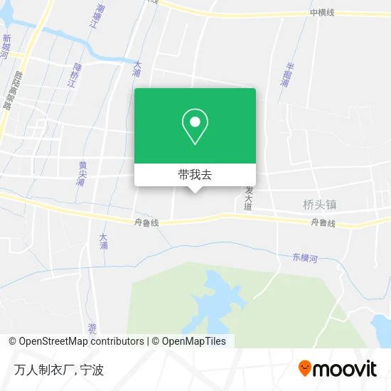 万人制衣厂地图