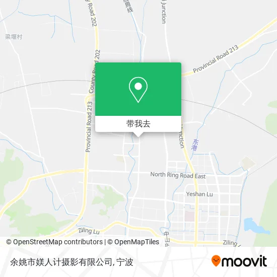 余姚市媄人计摄影有限公司地图