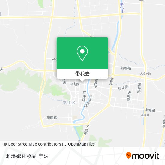 雅琳娜化妆品地图