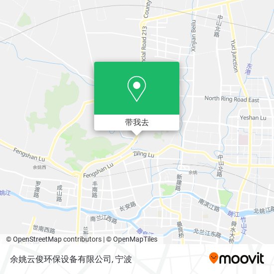 余姚云俊环保设备有限公司地图