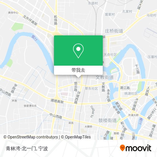 青林湾-北一门地图