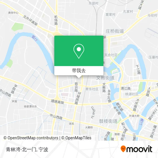 青林湾-北一门地图
