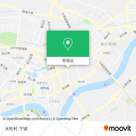 永旺村地图