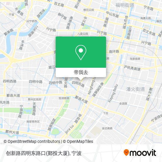 创新路四明东路口(鄞投大厦)地图