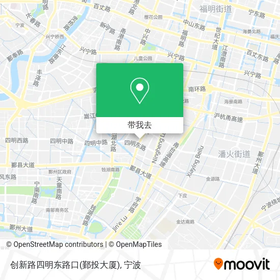 创新路四明东路口(鄞投大厦)地图