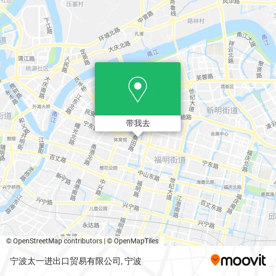 宁波太一进出口贸易有限公司地图