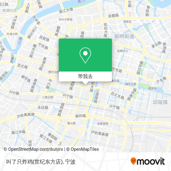 叫了只炸鸡(世纪东方店)地图