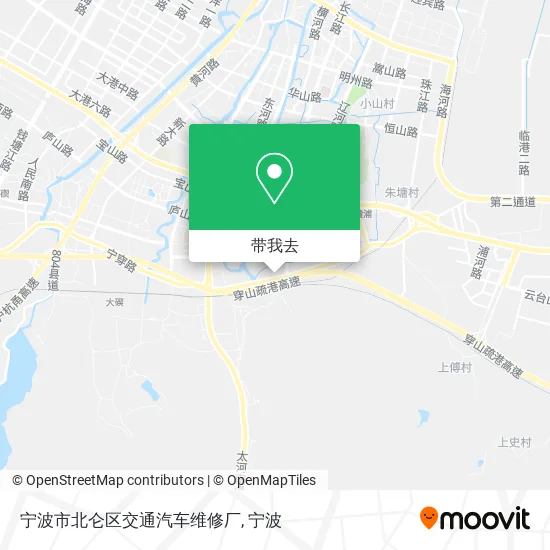 宁波市北仑区交通汽车维修厂地图